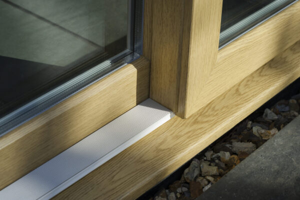 woodgrain patio sliding door runner
