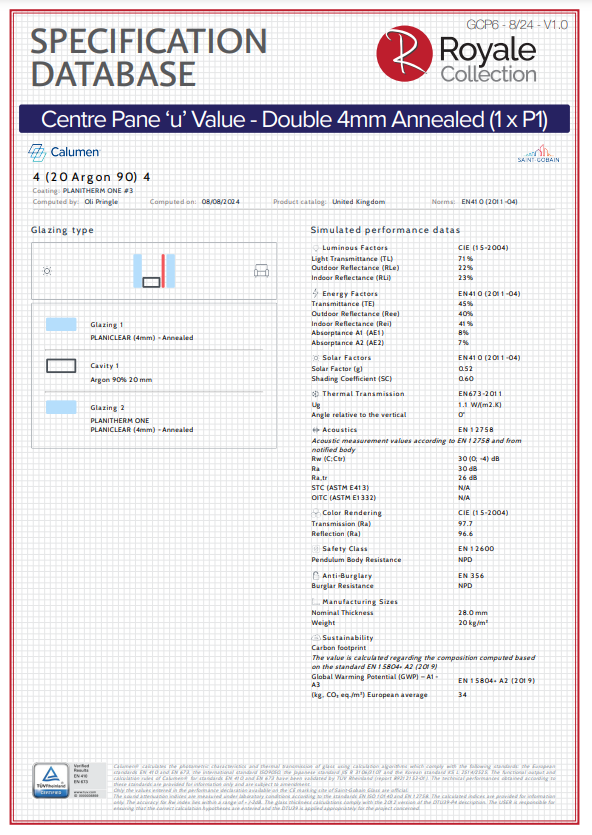 specification database
