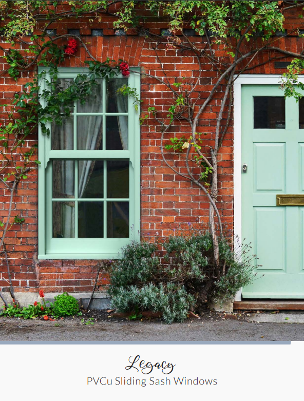 PVCu sliding sash windows