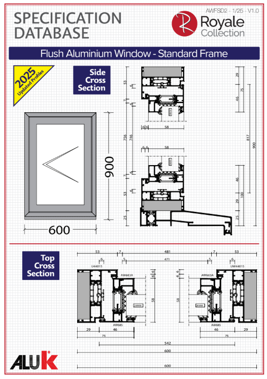 quotation flush aluminium