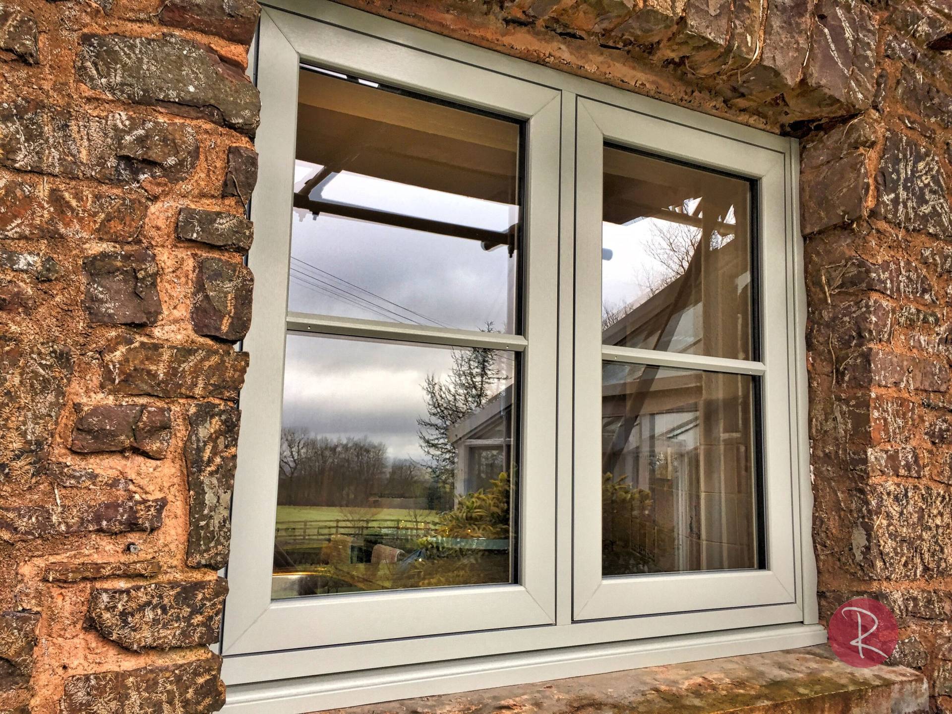 Cream Royale collection flush sash windows