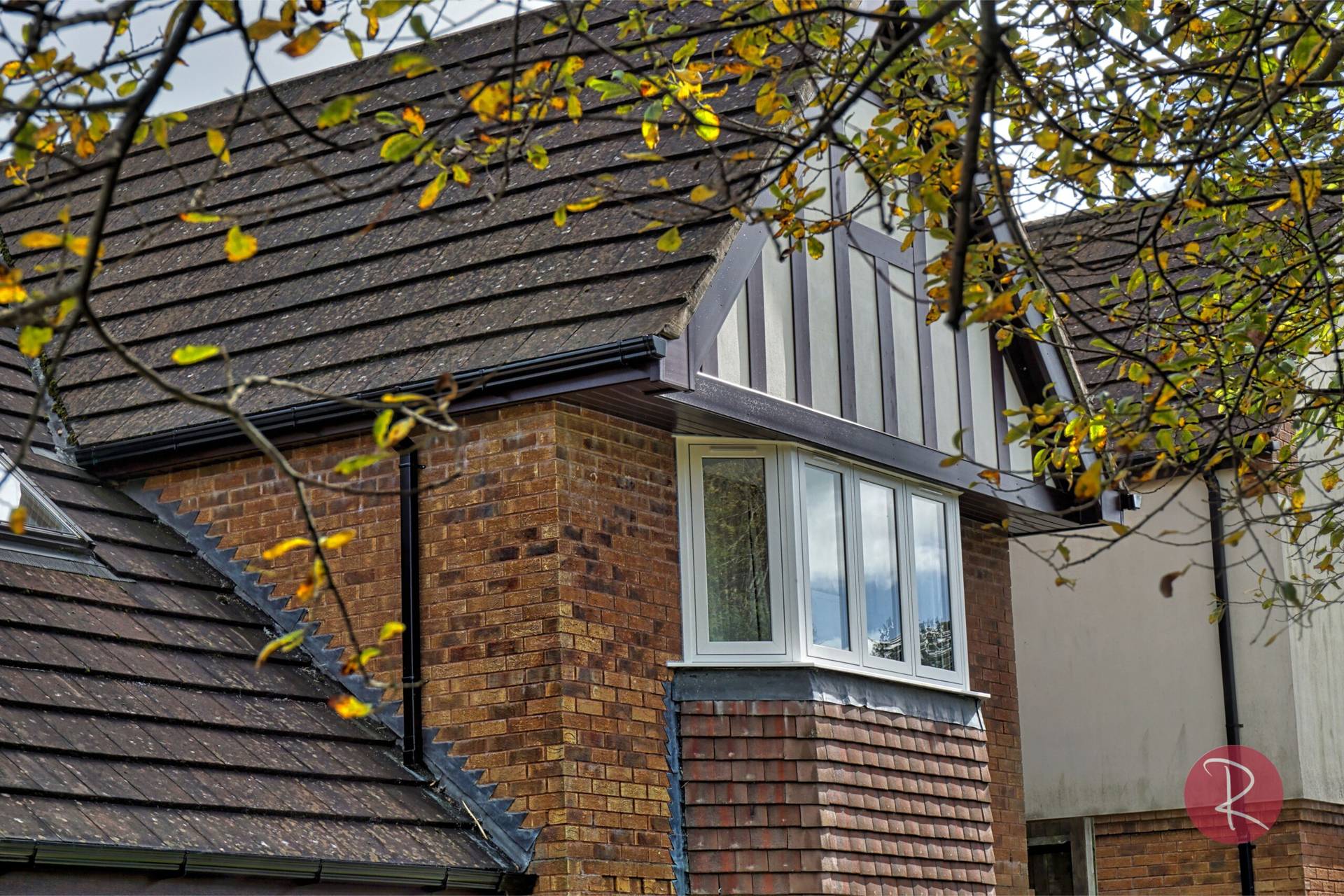 pvcu flush sash bay windows