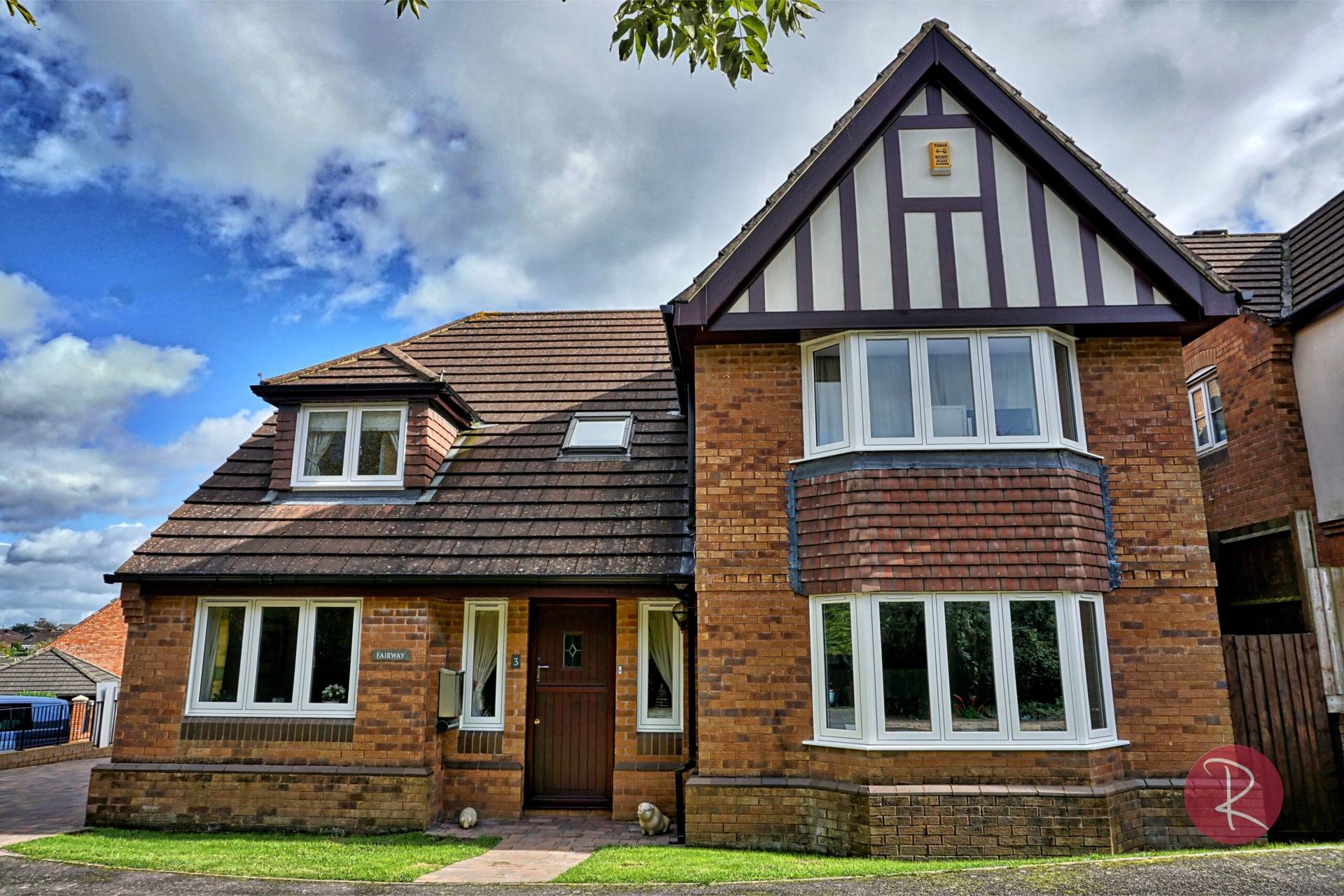 white PVCu Windows