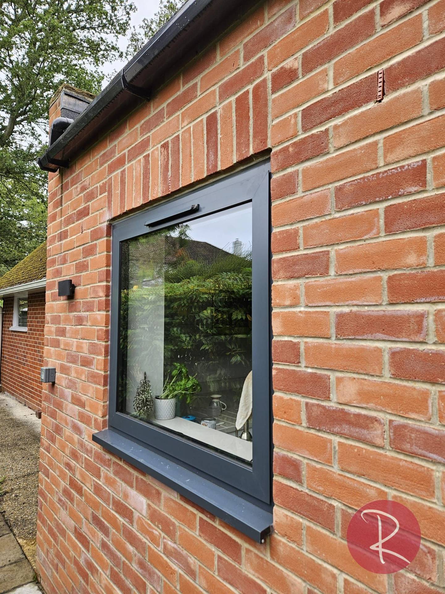 double glazed black aluminium windows