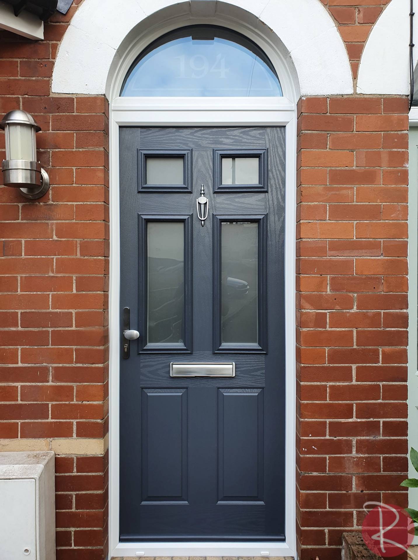 composite doors front view from MB Frames