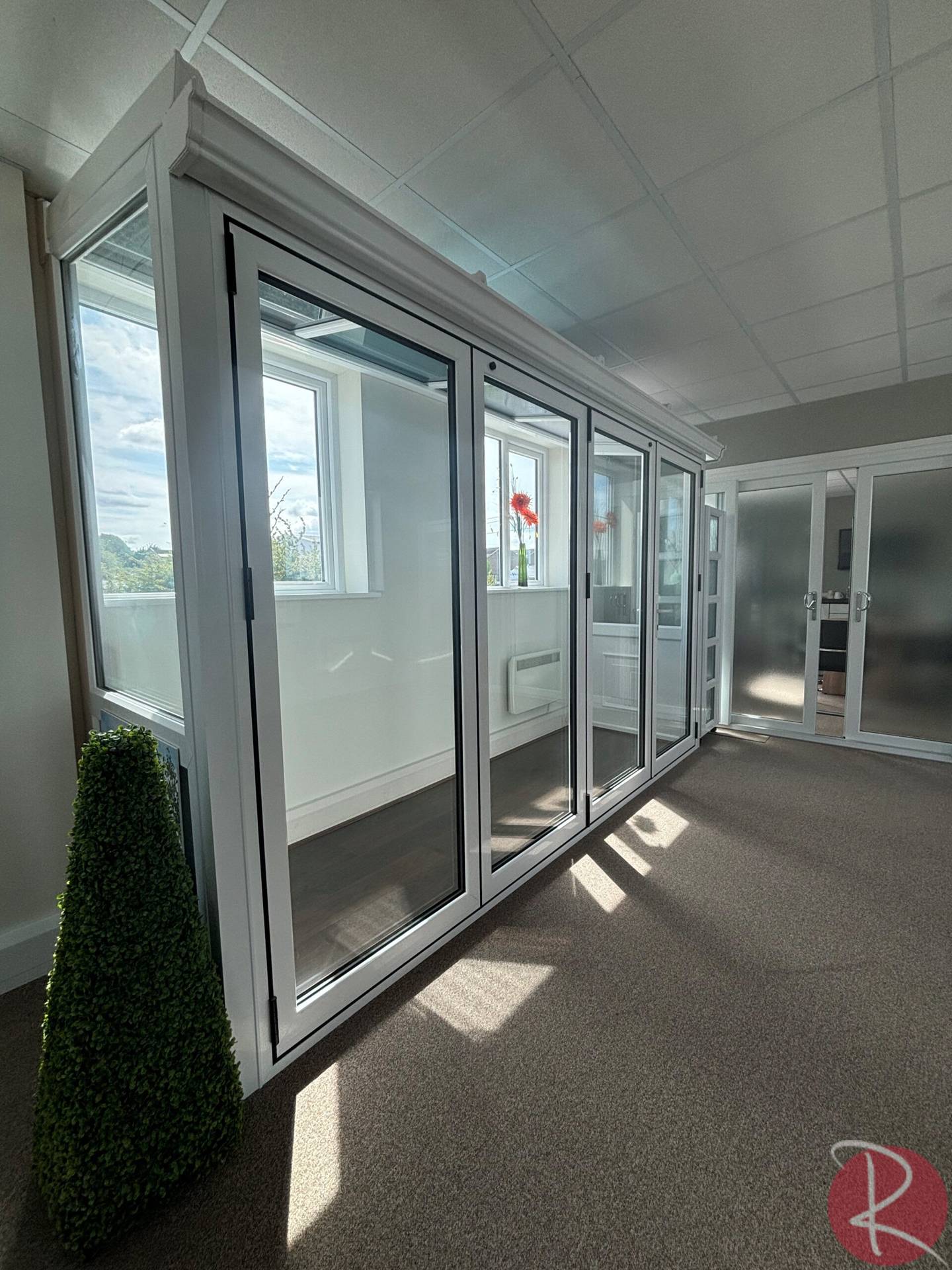 Aluminium showroom