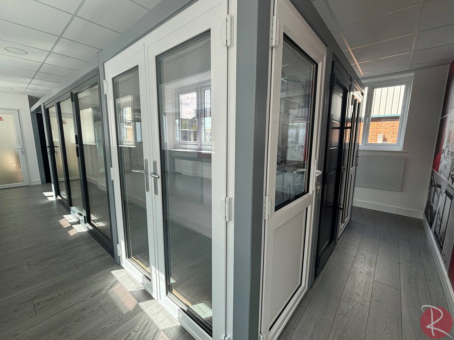 Aluminium showroom