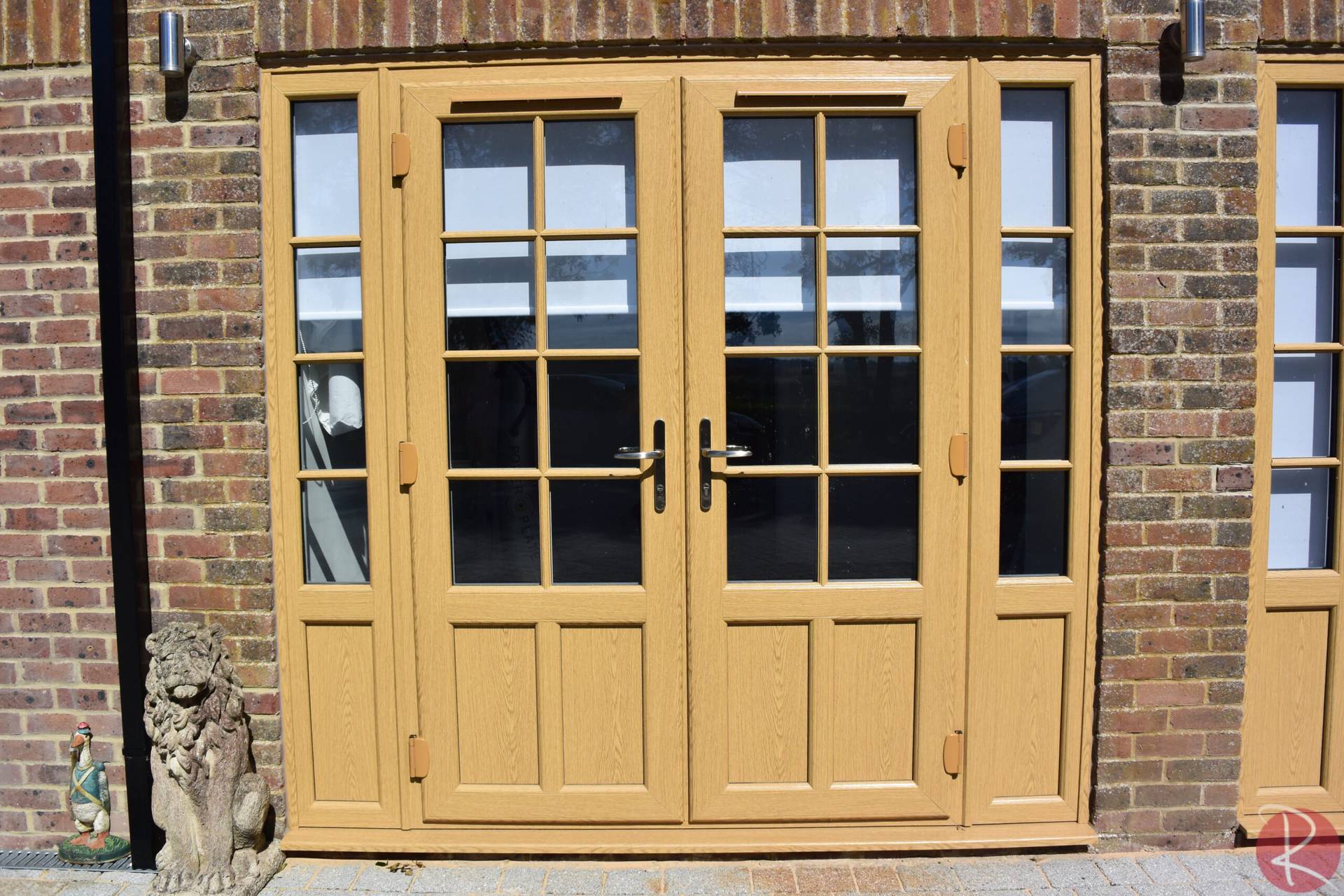 PVCu french doors