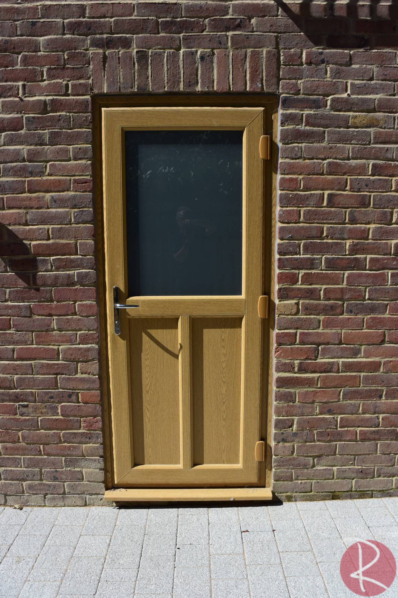 PVCu single doors