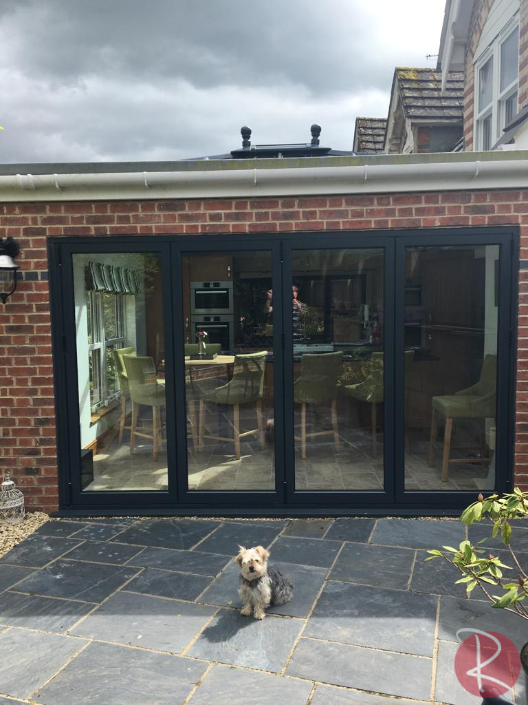 Aluminium bifold doors mb frames