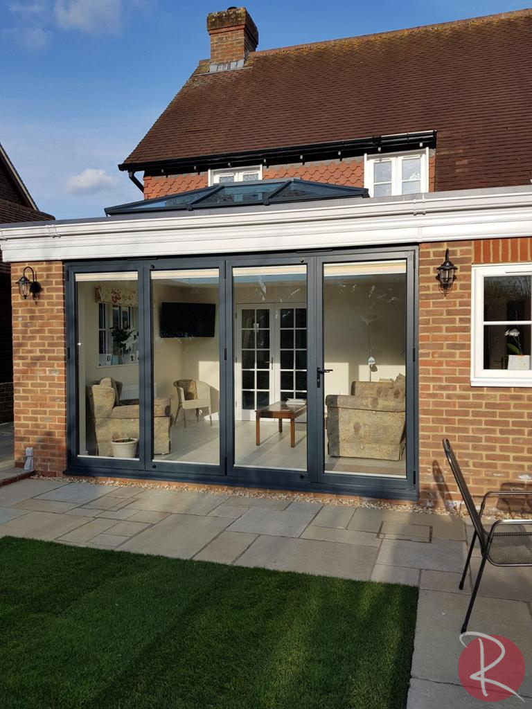 Aluminium doors