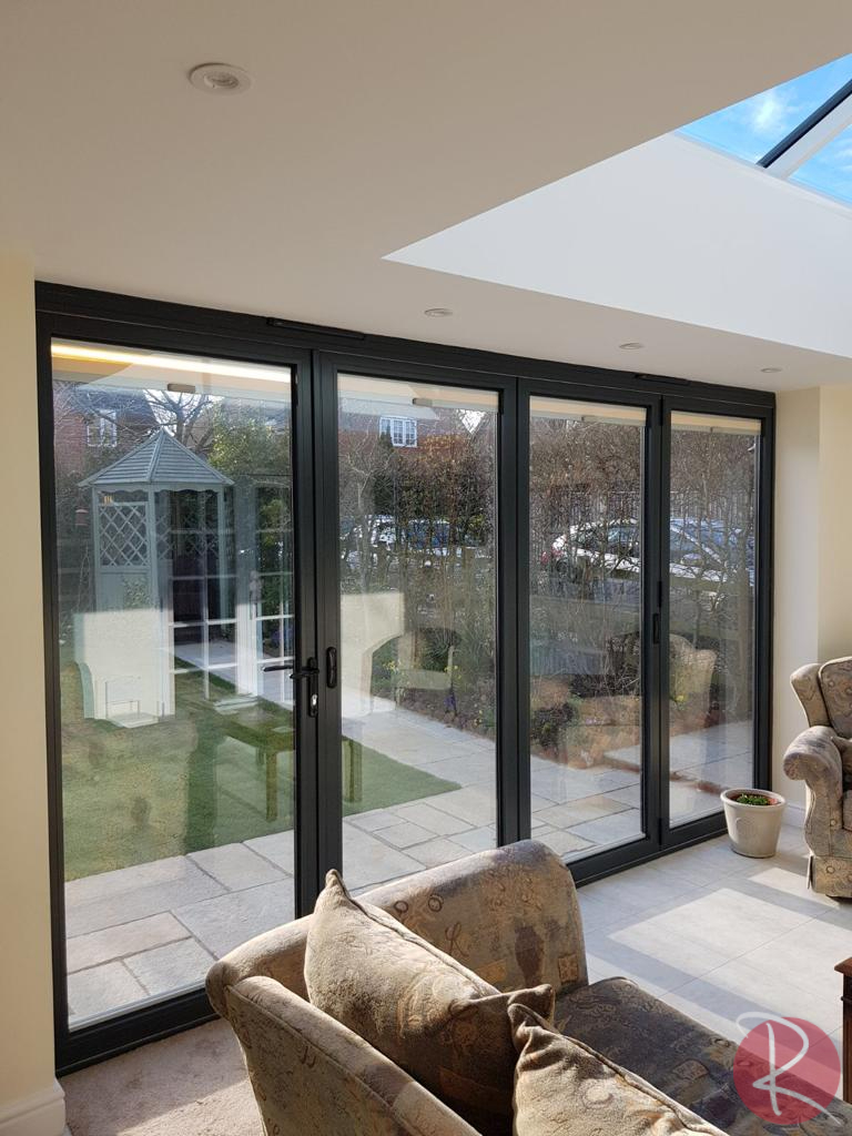 Aluminium bifold doors