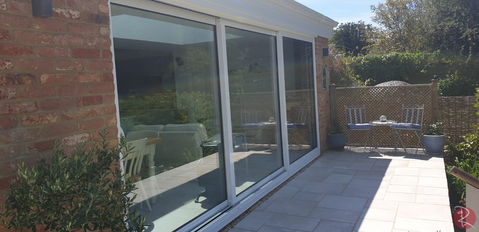 aluminium triple track doors