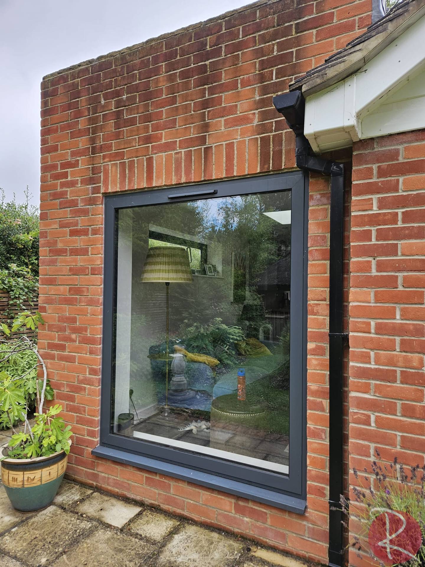 Aluminiu windows internally glazed