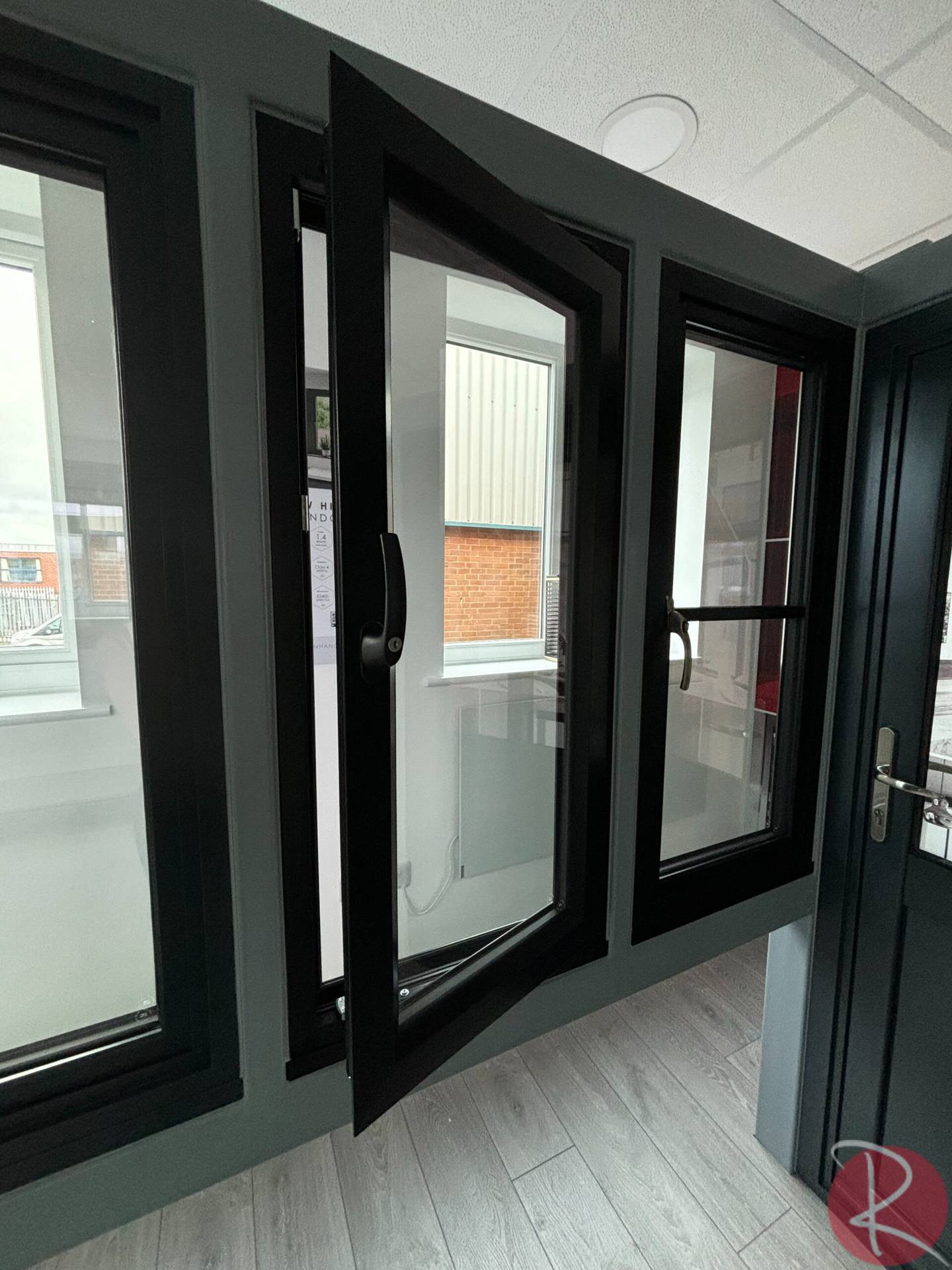 Aluminium doors