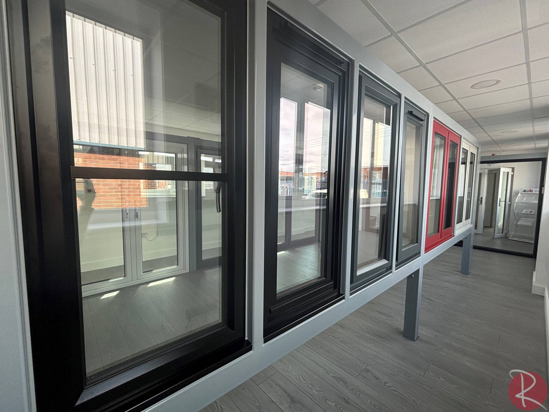 Aluminium showroom