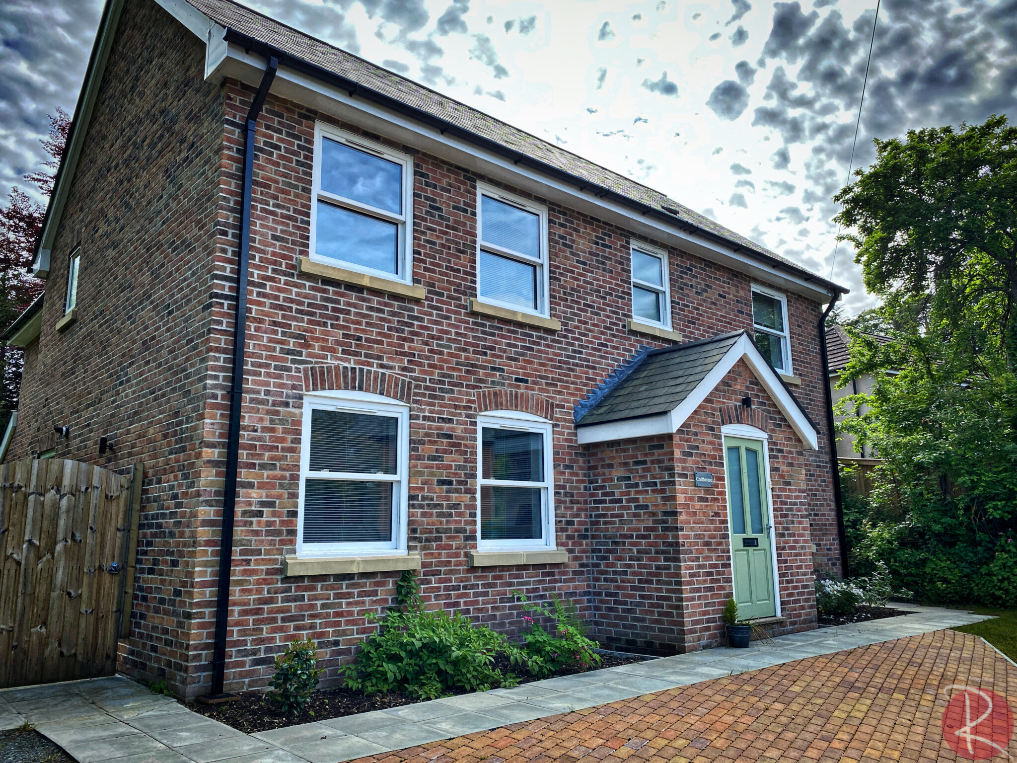 house with double glazed windows