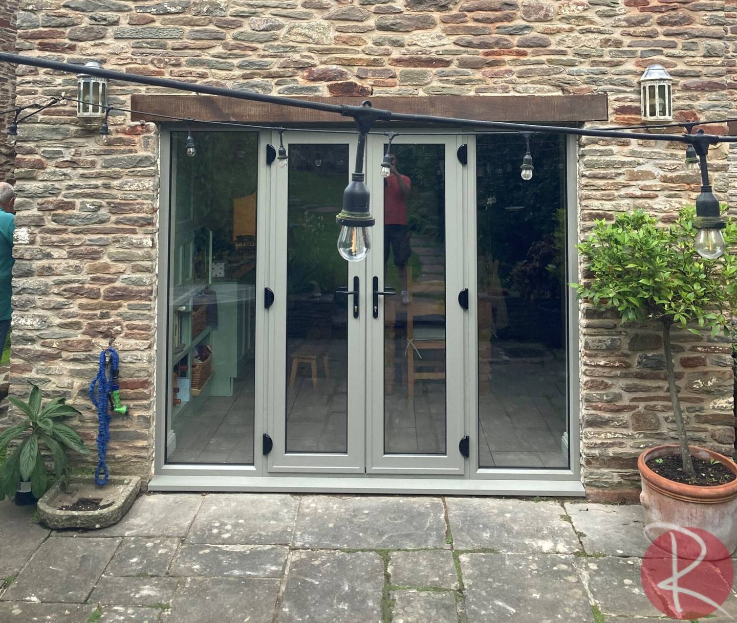 aluminium French doors